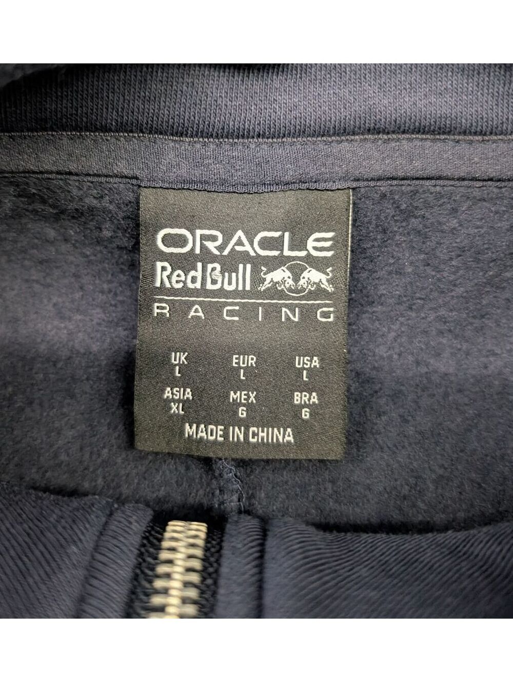 Red Bull Racing Oracle Formula One Heritage Script Sweater - Picture 4 of 7